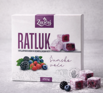 Ratluk sa šumskim voćem